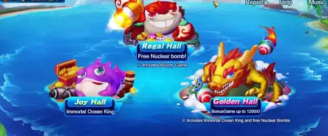 Bombing Fishing gemple 3Lottery